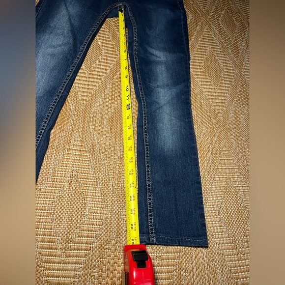 Free People Women's Dark Wash Skinny Denim Jeans,Cropped,Size 26 - Picture 5 of 9